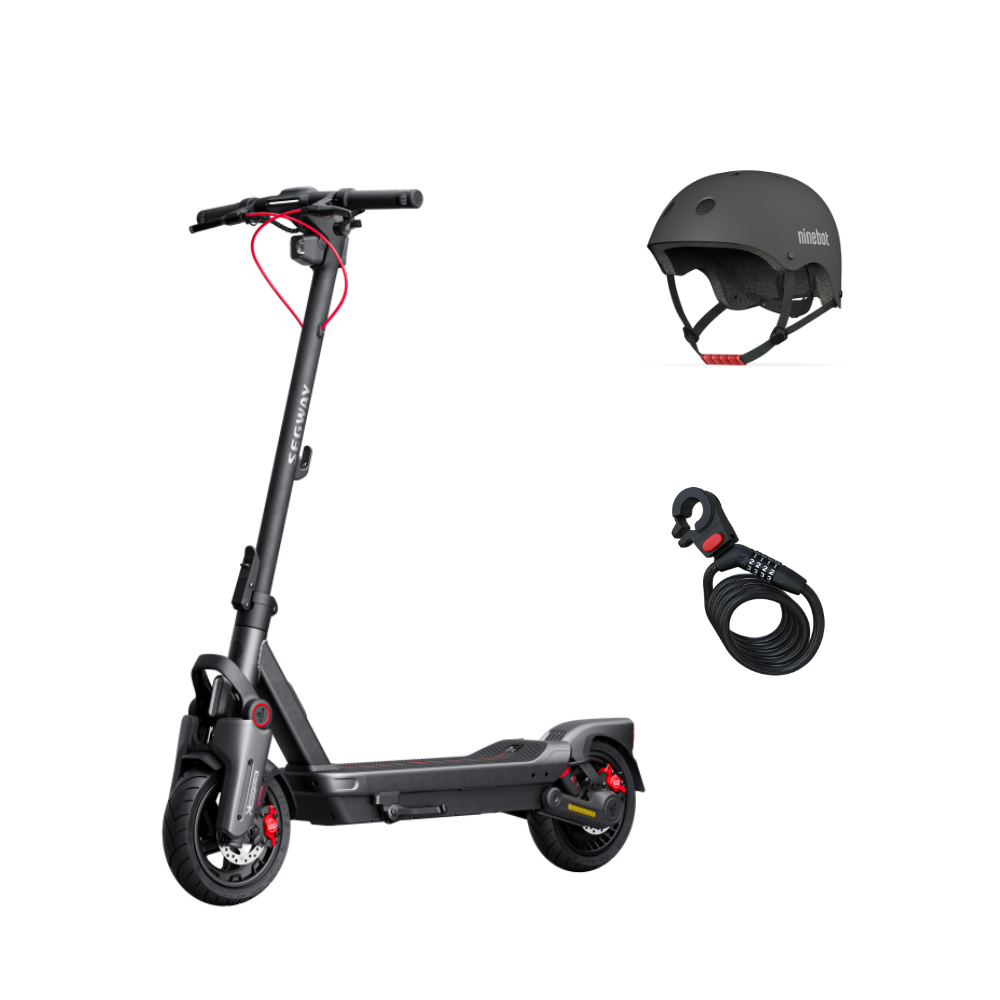 Segway MAX G3 Electric KickScooter + Free Helmet & Lock
